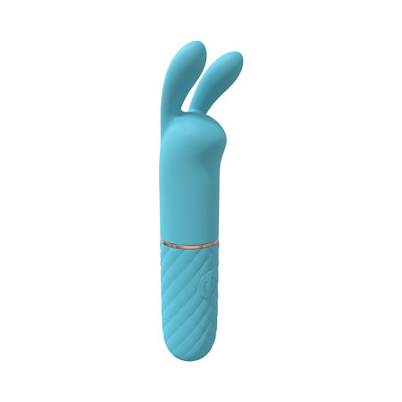 LoveLine Dona 10 Speed Vibrating Mini-Rabbit Silicone Rechargeable Waterproof Blue