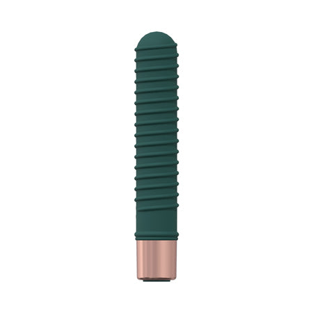 LoveLine Poise 10 Speed Mini-Vibe Silicone Rechargeable Waterproof Forest Green