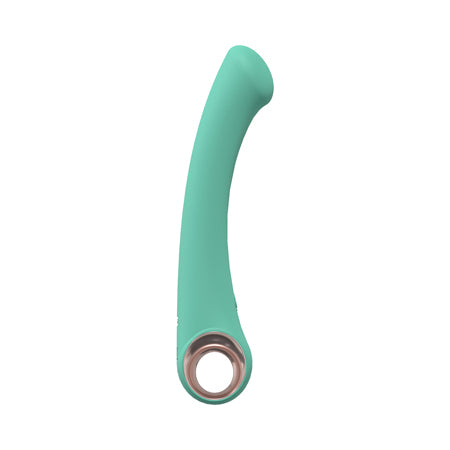 LoveLine Luscious 10 Speed G-Spot Vibe Silicone Rechargeable Waterproof Green