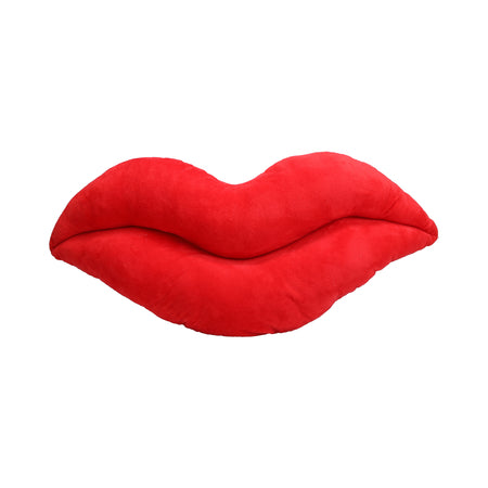 Shots Lip Pillow Plushie Red 21 in. Small